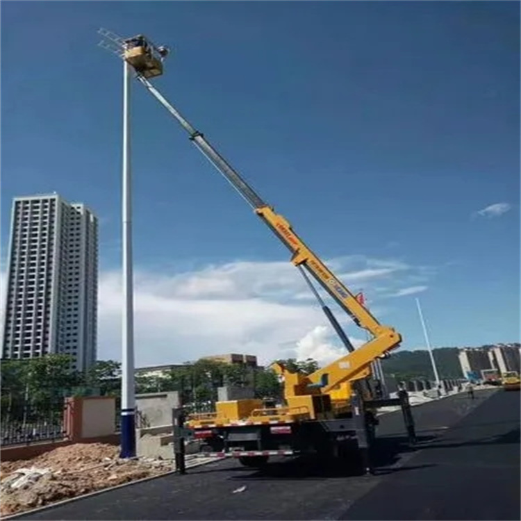 天河维修路灯的曲臂升降车出租