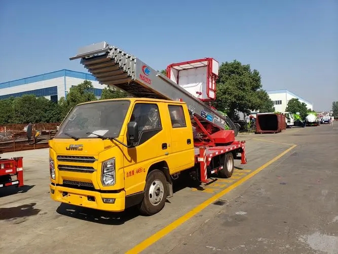 天河附近云梯车出租 砂石搬运